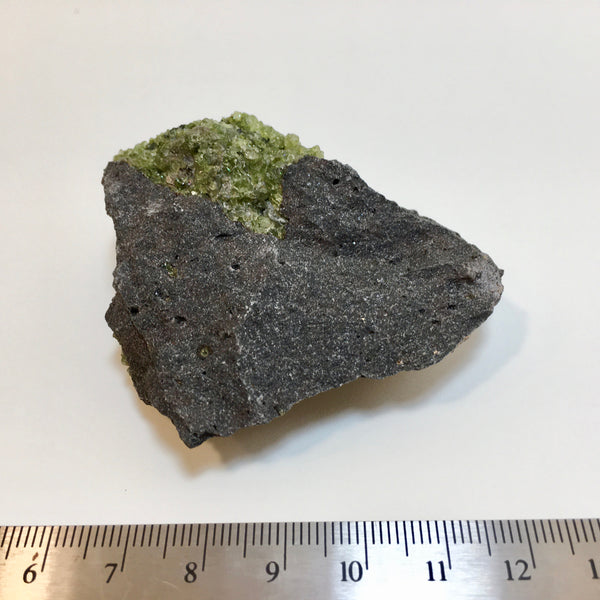 Peridot Olivine on Basalt - 15.99