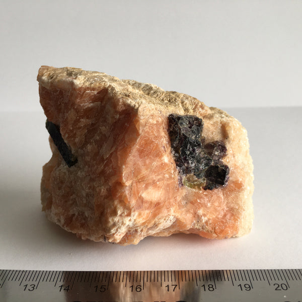 Orange Calcite Apatite Fluorite- 14.99