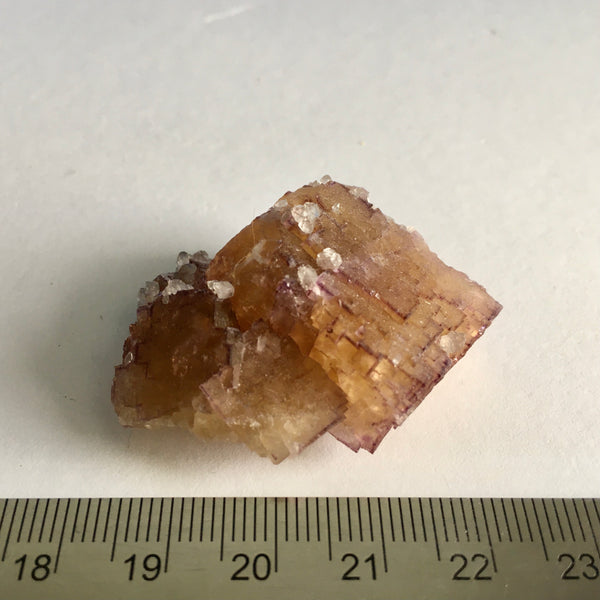 Purple Yellow Fluorite Cluster - 27.99