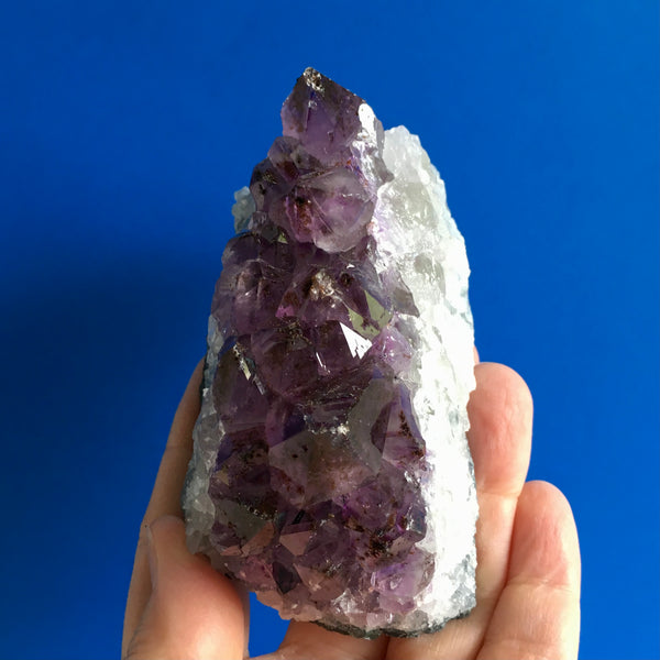 Amethyst with Cacoxenite Cluster - 39.99
