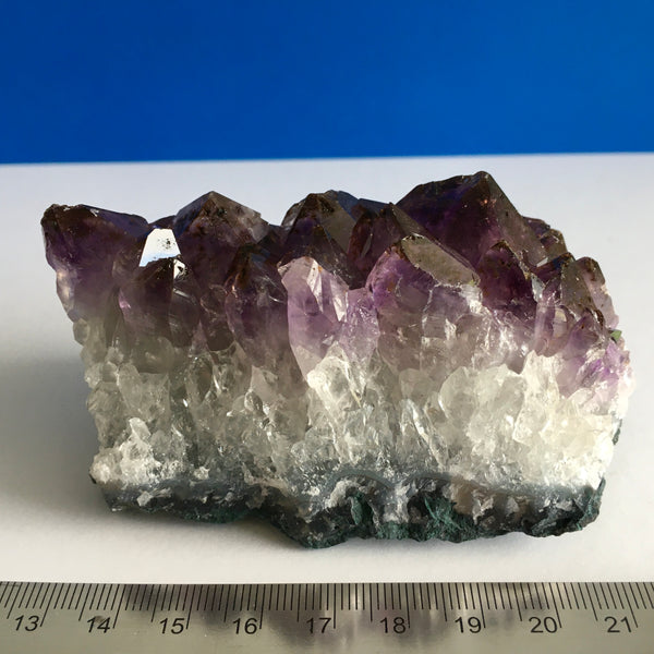 Amethyst with Cacoxenite Cluster - 39.99
