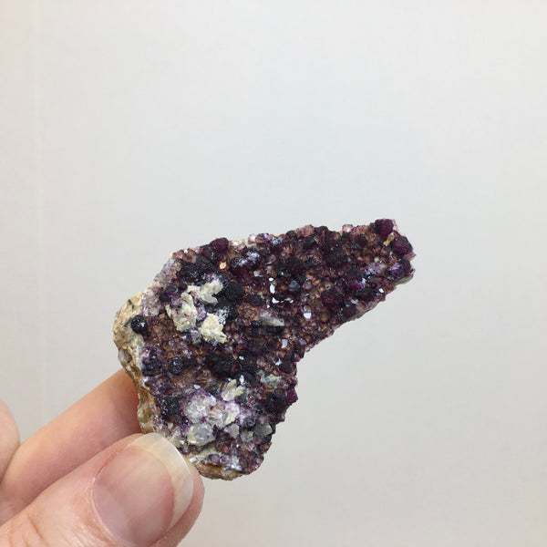 Purple Fluorite Cluster - 7.49