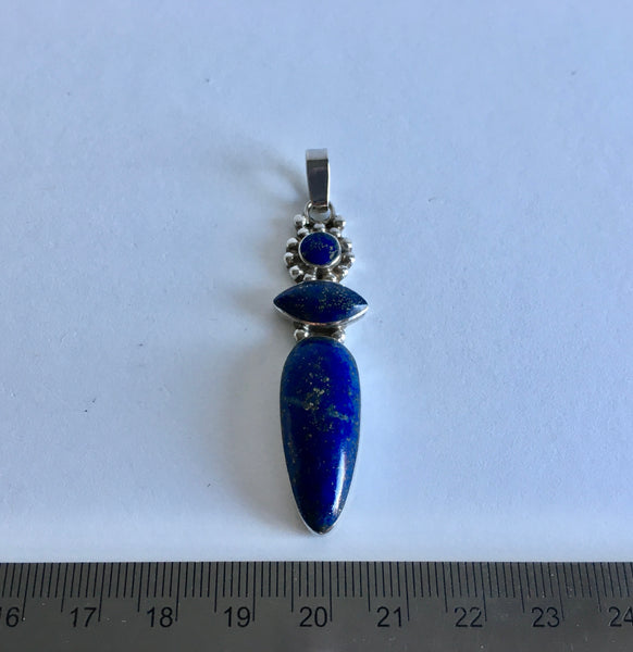 Lapis Lazuli Goddess Pendant - 54.99