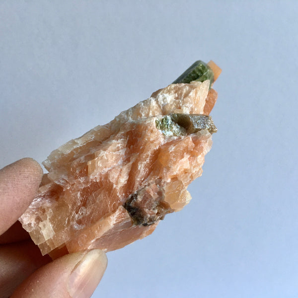 Orange Calcite Apatite - 13.99