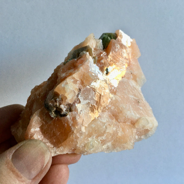 Orange Calcite Apatite - 13.99