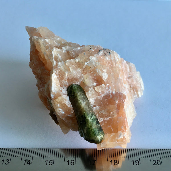 Orange Calcite Apatite - 13.99