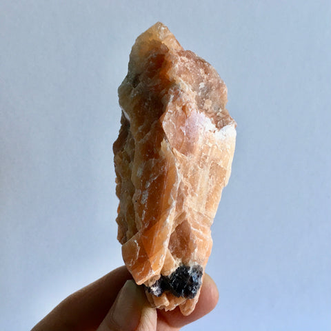 Orange Calcite Apatite Purple Fluorite - 8.92
