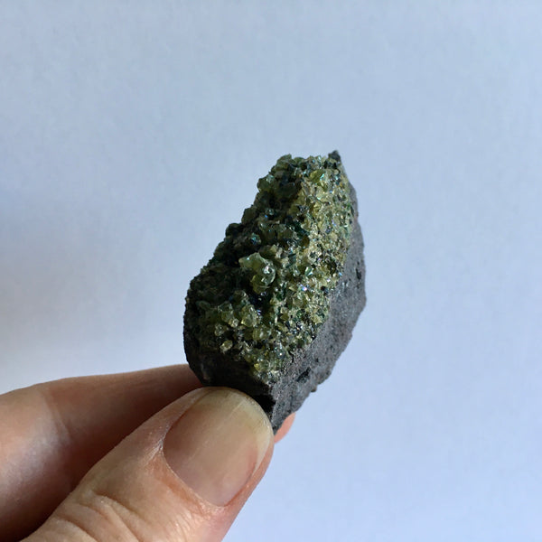 Peridot Olivine on Basalt -11.99