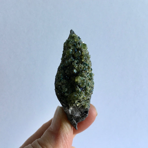 Peridot Olivine on Basalt -11.99