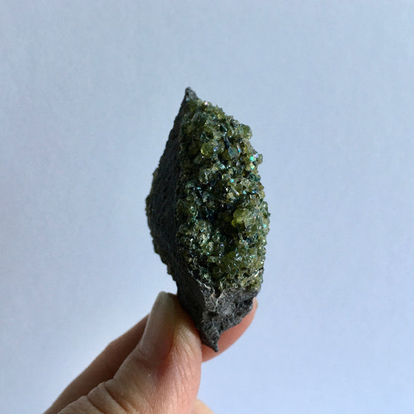 Peridot Olivine on Basalt -11.99