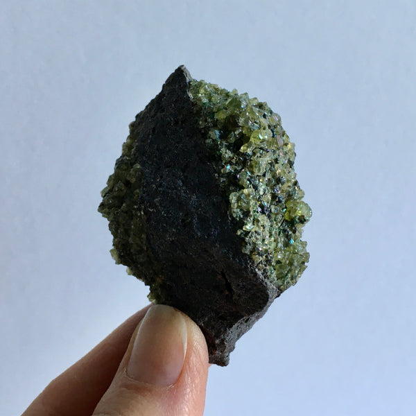 Peridot Olivine on Basalt -11.99