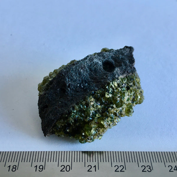 Peridot Olivine on Basalt -11.99