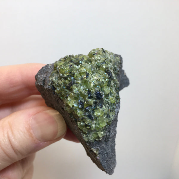 Peridot Olivine on Basalt - 14.99