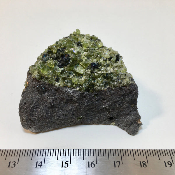 Peridot Olivine on Basalt - 14.99