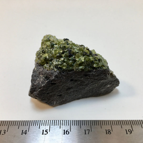 Peridot Olivine on Basalt - 14.99