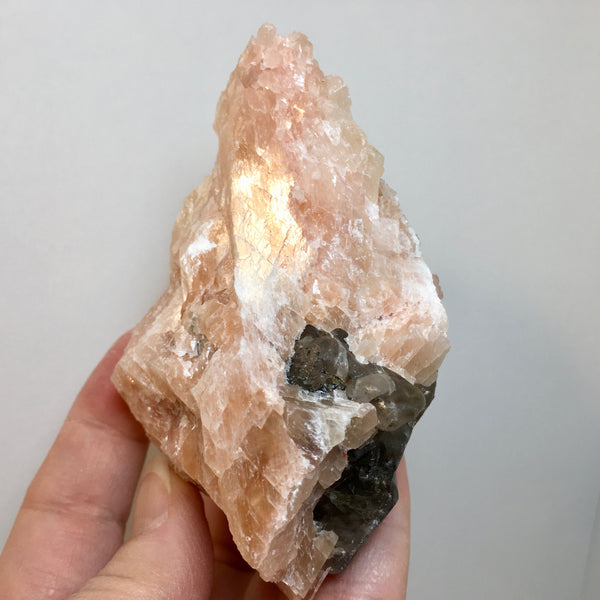 Orange Calcite Smoky Quartz - 16.99