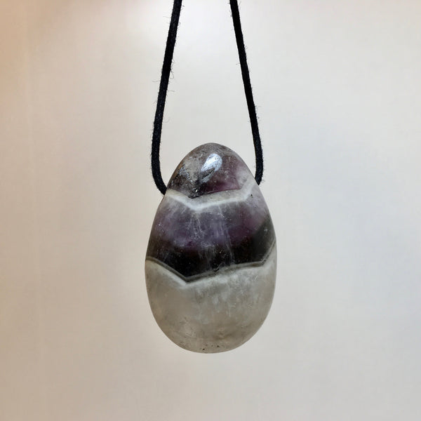 Chevron Amethyst Pendant - 19.99 - 50% Off