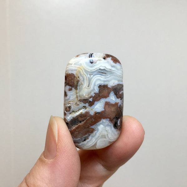 Crazy Lace Agate Pendant - 15.99