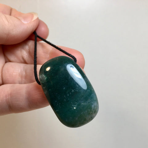 Moss Agate Pendant - 14.99 - now 4.99!