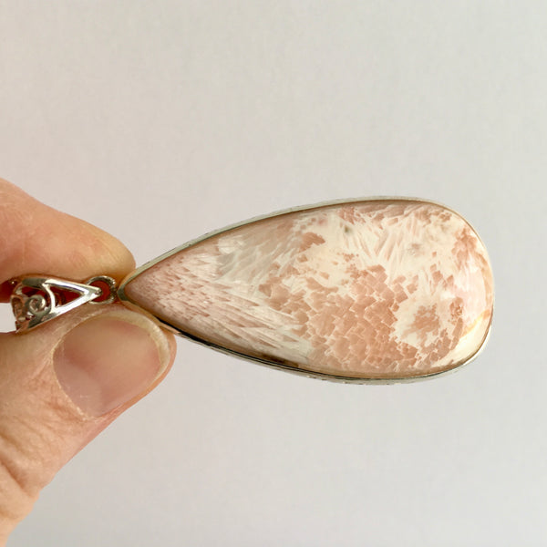 Pink Scolecite Pendant - 68.98