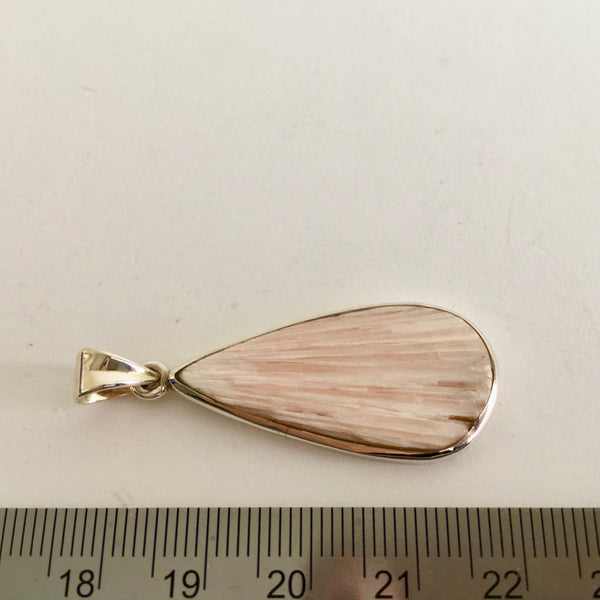 Pink Scolecite Pendant - 41.99