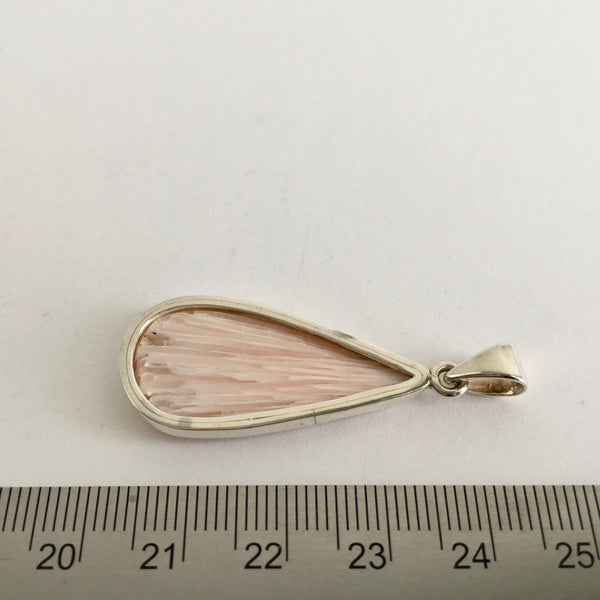 Pink Scolecite Pendant - 41.99