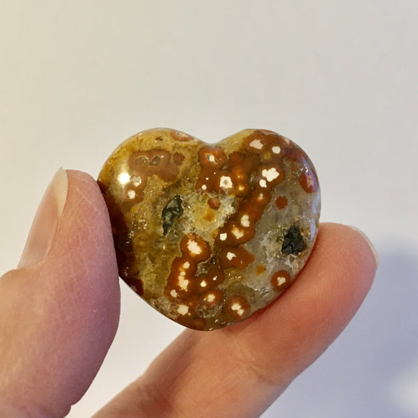 Ocean Jasper Heart - 39.95 - now 14.99!