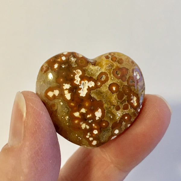 Ocean Jasper Heart - 39.95 - now 14.99!