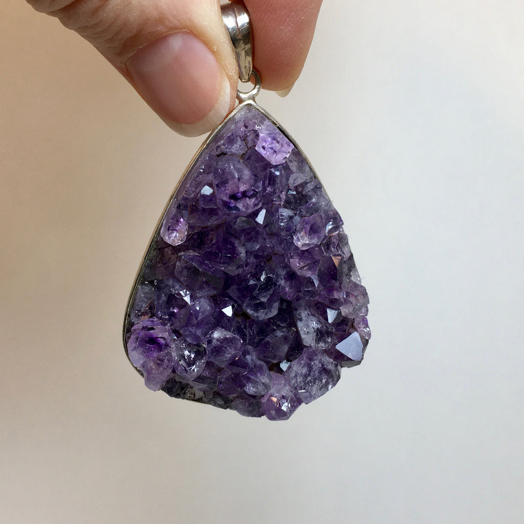 Amethyst Cluster Pendant - 33.99 now 19.99
