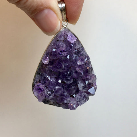 Amethyst Cluster Pendant - 33.99 now 19.99