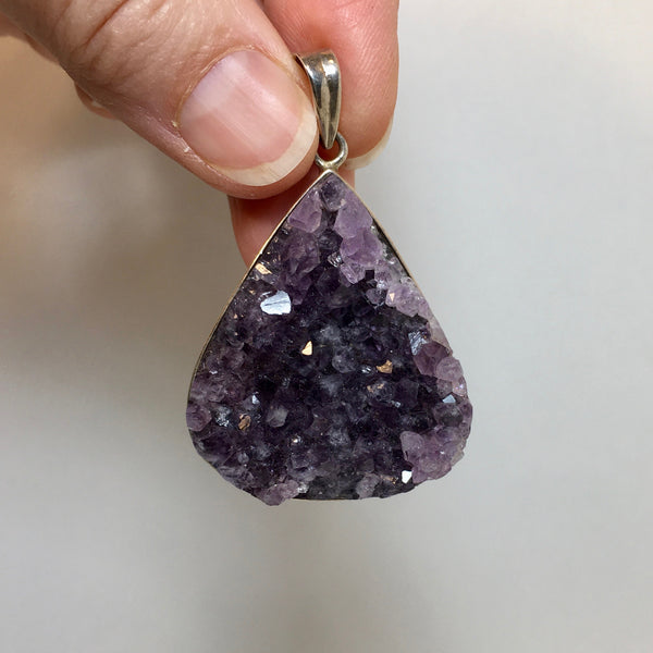 Amethyst Cluster Pendant - 29.99 - 50% Off!