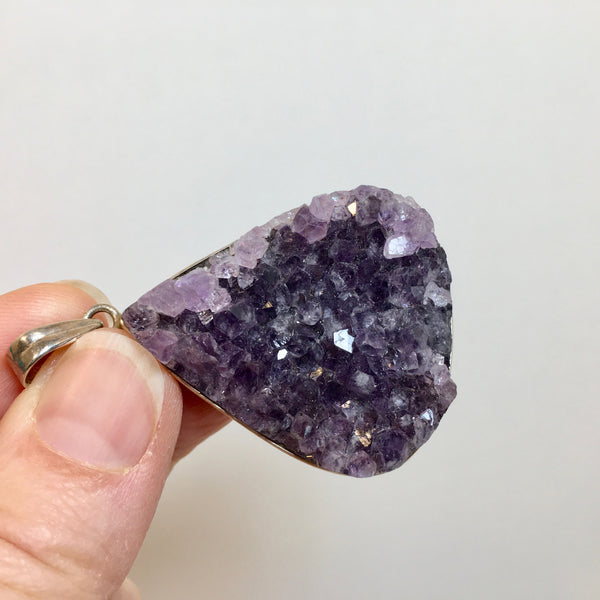 Amethyst Cluster Pendant - 29.99 - 50% Off!