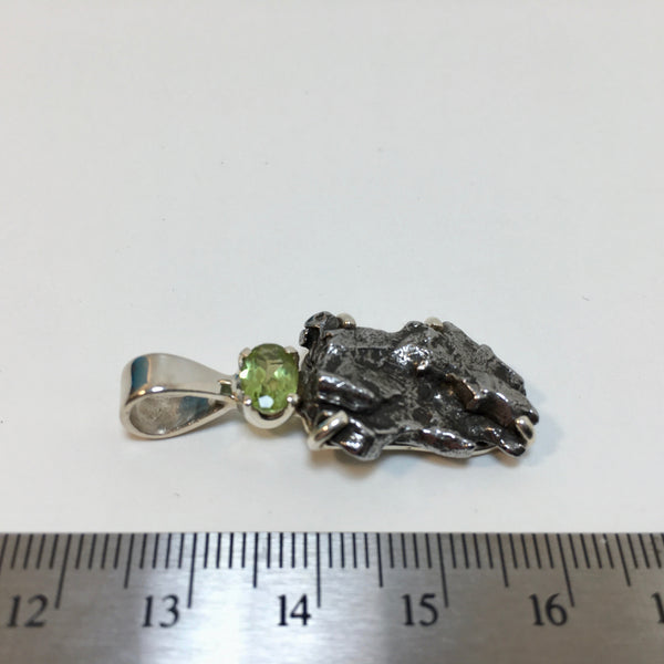 Meteorite Peridot Pendant - 59.98