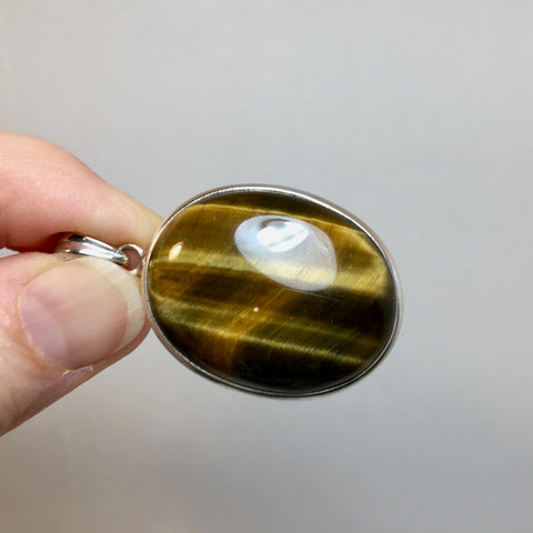 Gold Tiger Eye Pendant - 49.99