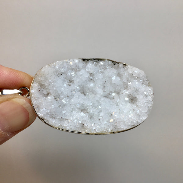 Quartz Druzy Pendant - 39.99 now 19.99