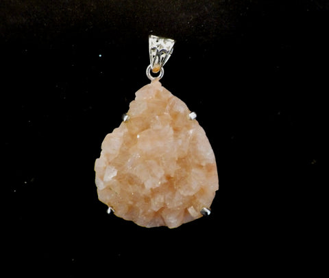 Pink Apophyllite Pendant - 73.99
