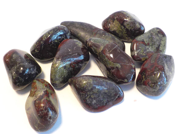 Dragon Blood Jasper Tumbled - 5.99 - now 3.99